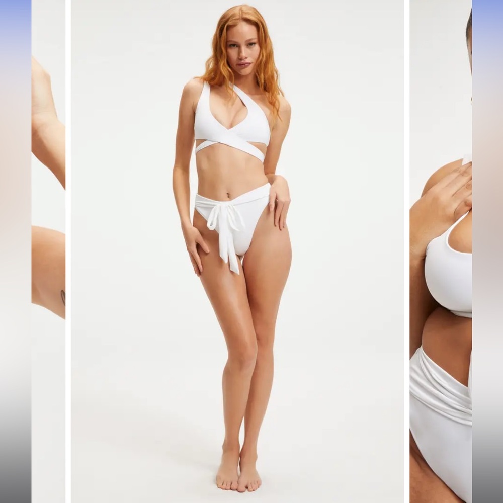 Good American 10 Ways To Wear Bikini Top White - Picture 11 of 11